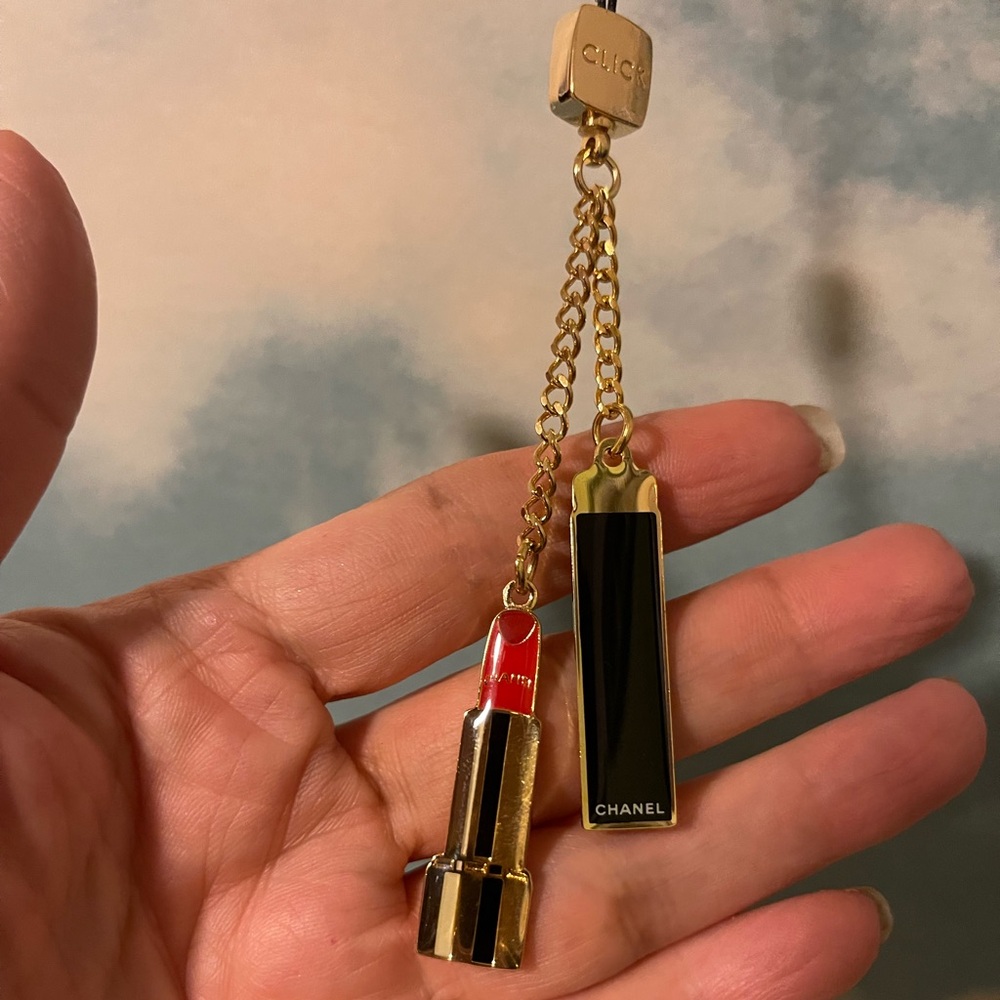 Chanel bag charm